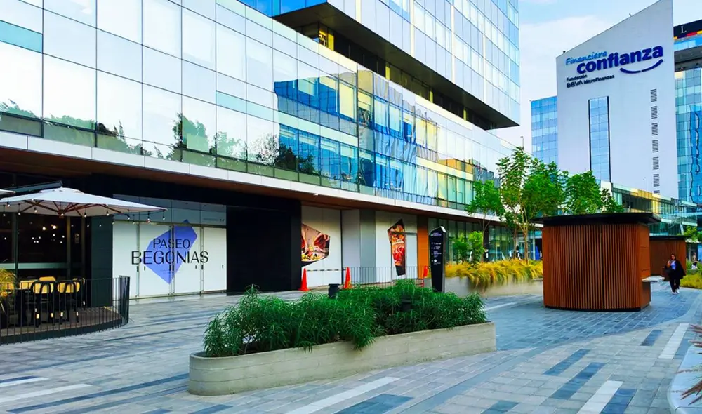 El nuevo bulevar gastronómico de Paseo Begonias ya cuenta con tres restaurantes. Foto: Perú Retail