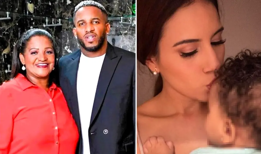 Jefferson Farfán no tiene una relación amorosa con Darinka Ramírez, su vínculo es solo como padres. Foto: composición LR/Instagram/Jefferson Farfán/Darinka Ramírez