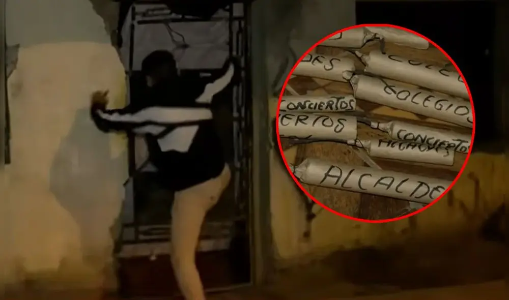 Autoridades también son el blanco de los extorsionadores, tal es el caso del burgomaestre de SJL. Foto: composición La República/captura Panamericana