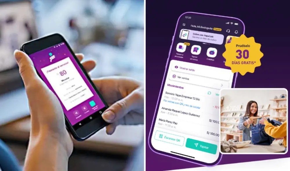 Yape Empresas es un perfil opcional para quienes deseen obtener mejores ventajas. Foto: Yape, Andina/LR