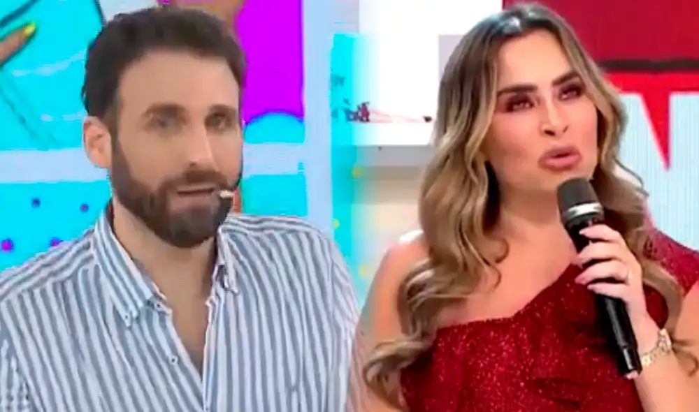 Rodrigo González volvió a responder a Ethel Pozo por su respuesta a Natalie Vértiz. Foto: composición LR / Willax TV / América TV