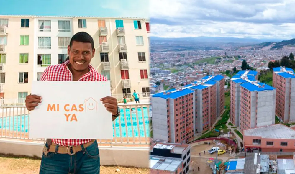 Las familias beneficiadas con el programa 'Mi Casa Ya' pueden recibir hasta 50 salarios mínimos mensuales legales vigentes. Foto: Composición LR/Alcaldía de Bogotá