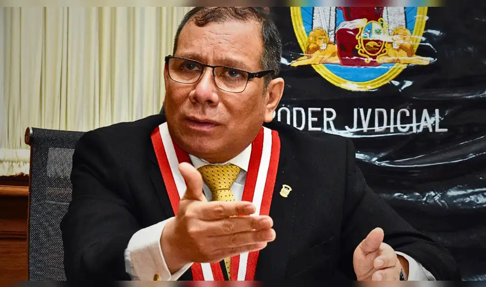 Arévalo Vela invocó al Congreso en aprobar ley que permita sancionar a jueces y fiscales quienes permitan liberar a criminales sin justificación. Foto: composición LR/ Andina.