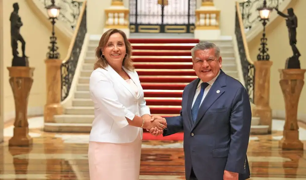 El líder de APP es uno de los principales aliados políticos de la presidenta Dina Boluarte. Foto: Andina