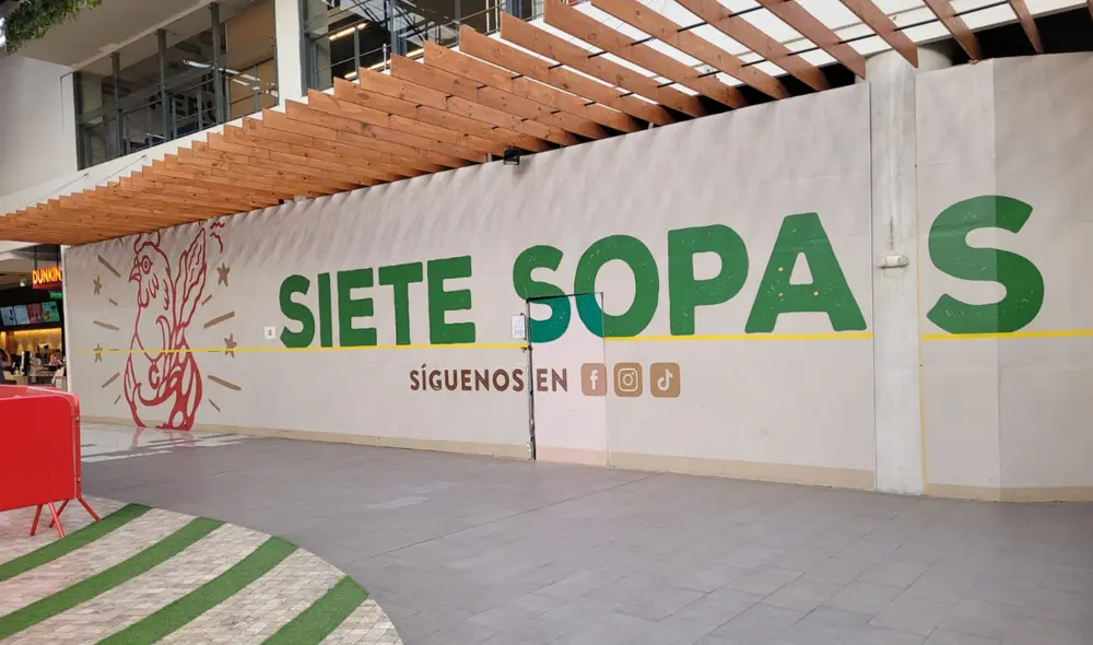 Además del Siete Sopas, el Mall Aventura San Juan de Lurigancho tiene restaurantes de renombre como Bembos, Burger King, Chili's, China Wok, entre otros. Foto: Sandra Tong