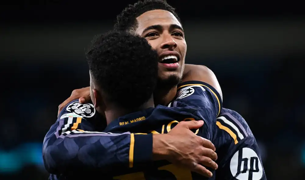 Real Madrid y Manchester City se enfrentaron en el Etihad Stadium. Foto: AFP