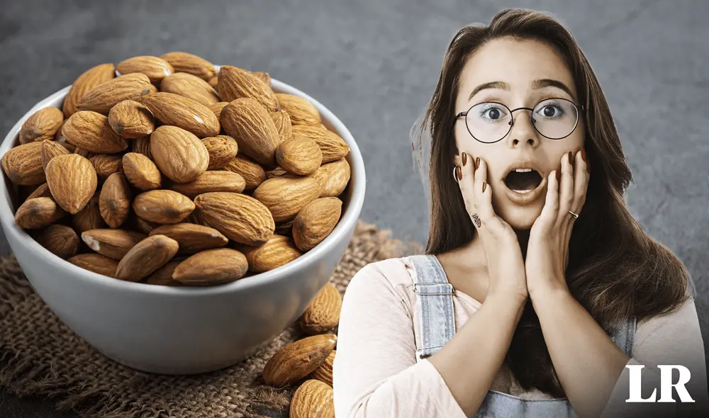 La cantidad ideal de almendras que se debe consumir en un día es 1 puñado cerrado. Foto: composición LR/Freepik