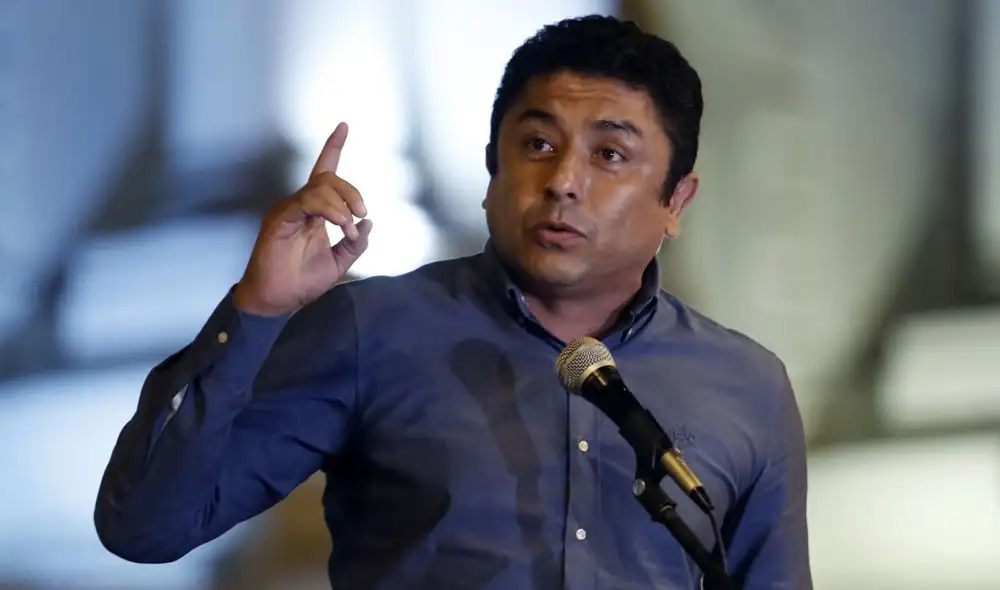 Ministerio Público pedía 20 años de prisión por sus supuestos vínculos con Sendero Luminoso antes de ser absuelvo en el 2022.Foto: Congreso.