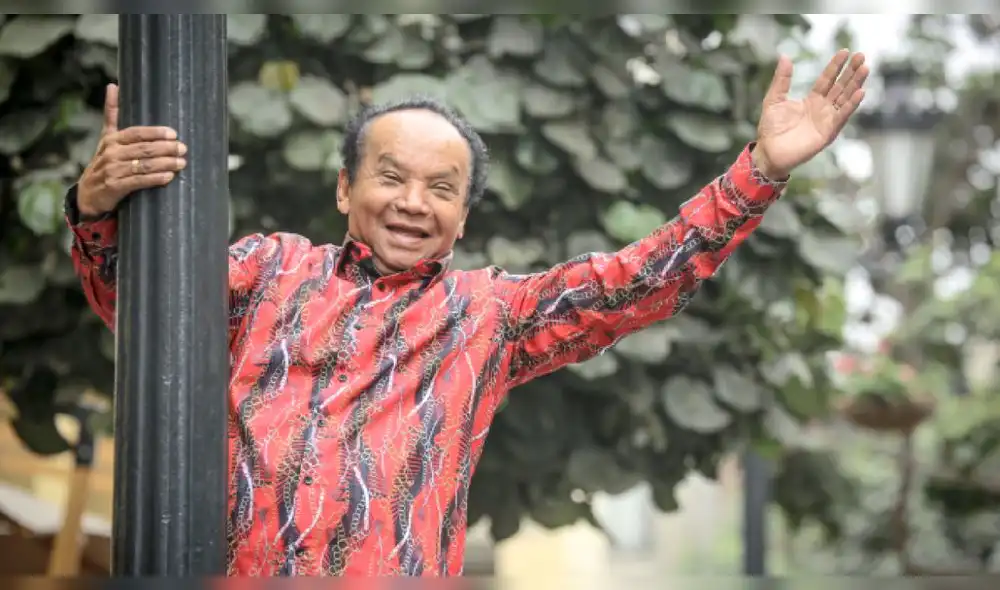 Pablo Villanueva 'Melcochita' festeja buenas nuevas en su faceta de sonero con la que regresa a los escenarios. Foto: John Reyes LR