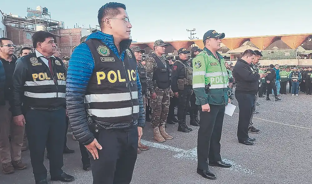 Control. Arequipa vive una ola de violencia que llevó al Gobierno a declararla en emergencia. Foto: Leonela Aquino - Urpi LR