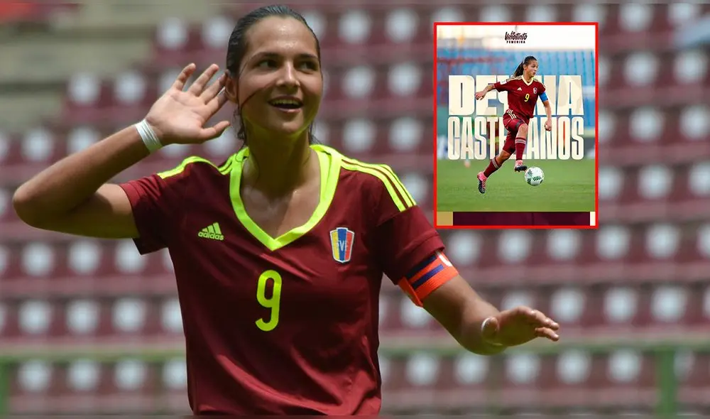 Deyna Castellanos es actual jugadora del Bay FC de Estados Unidos a sus 25 años de edad. Foto: composición LR/Vinotinto Femenina/X/Conmebol