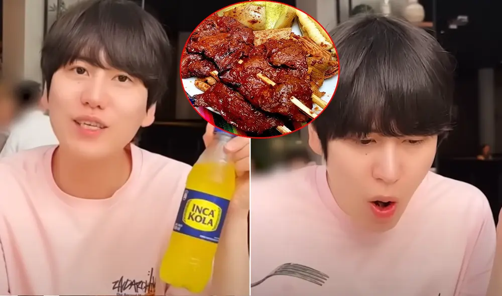 Kyuhyun, integrante de Super Junior, dedicó tiempo a probar comida peruana. Foto: composición LR/KYUTV/Abelca
