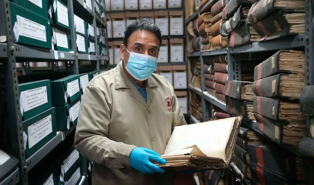 El lugar en donde se encuentra el AGN deberá contar con las condiciones climáticas adecuadas para la documentación histórica. Foto: Andina