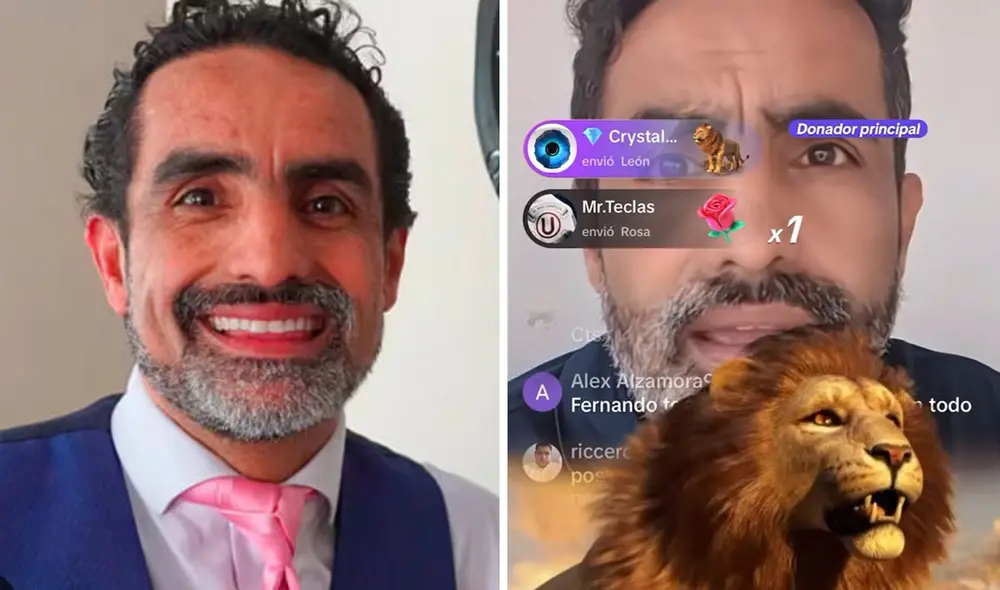Fernando Llanos posee 600.000 seguidores en TikTok. Foto: composición LR/captura de TikTok - Video: TikTok Fernando Llanos posee 600.000 seguidores en TikTok. Foto: composición LR/captura de TikTok - Video: TikTok