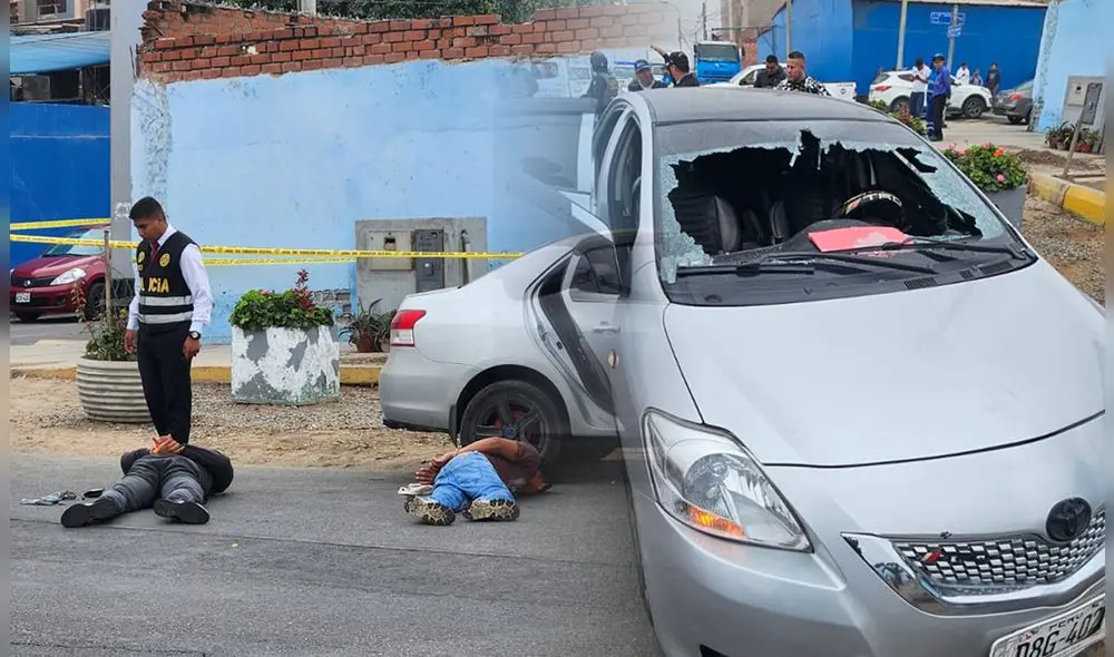 Delincuentes capturados en San Miguel. Foto: composición La República/Rosa Quincho