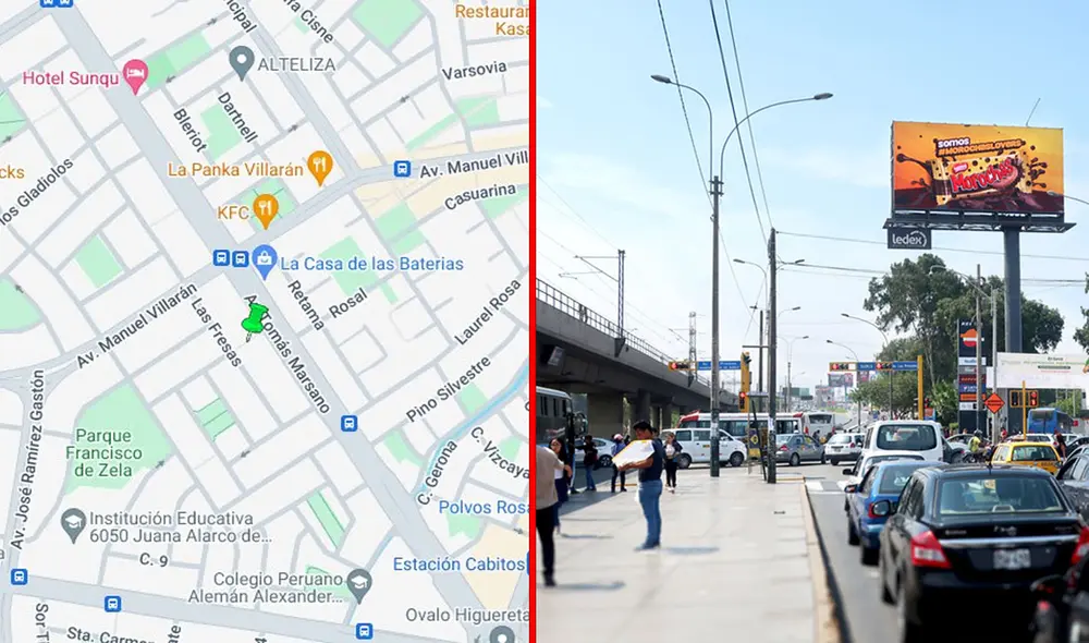 La avenida Tomás Marsano tiene en total 53 cuadras y es una de las más largas de Lima. Foto: composición LR/LEDEX