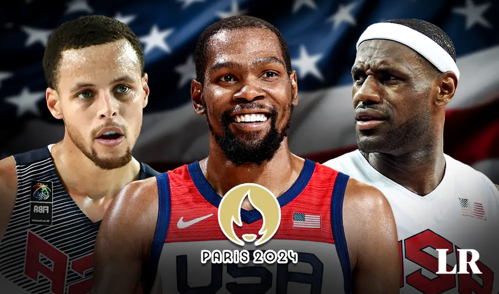 Estados Unidos llevará a sus mejores jugadores a esta cita olímpica. Foto: composición de Jazmín Ceras