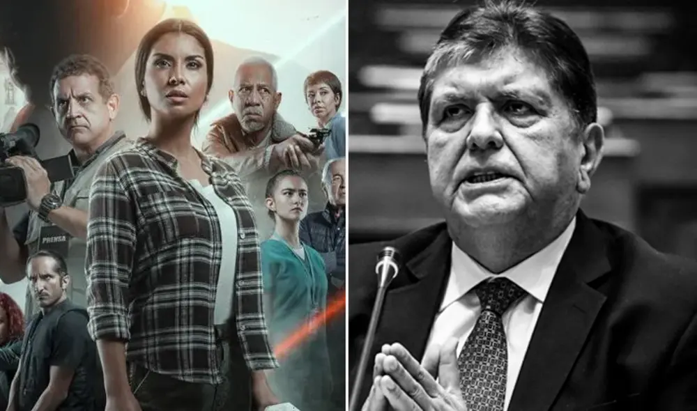 'Vivo o muerto', la película sobre Alán García, cuenta con un gran elenco encabezado por Stephany Orúe. Foto: composición LR/BF Distribution