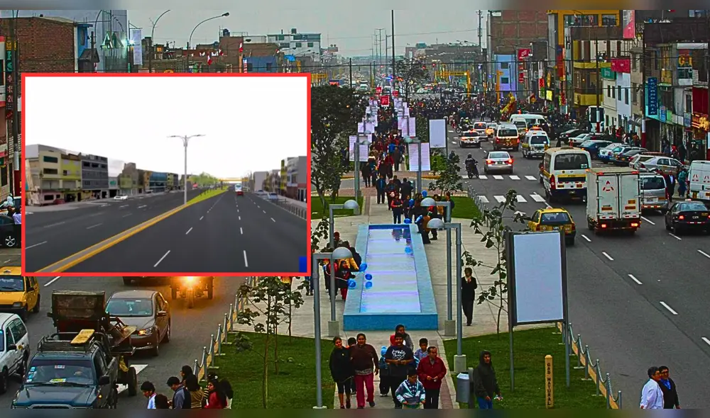 Primer tramo de las reparaciones en la avenida Perú se entregará en mayo del presente año, indicó el burgomaestre de SMP. Foto: composición LR/ Andina- captura Panamericana Televisión. Primer tramo de las reparaciones en la avenida Perú se entregará en mayo del presente año, indicó el burgomaestre de SMP. Foto: composición LR/ Andina- captura Panamericana Televisión.