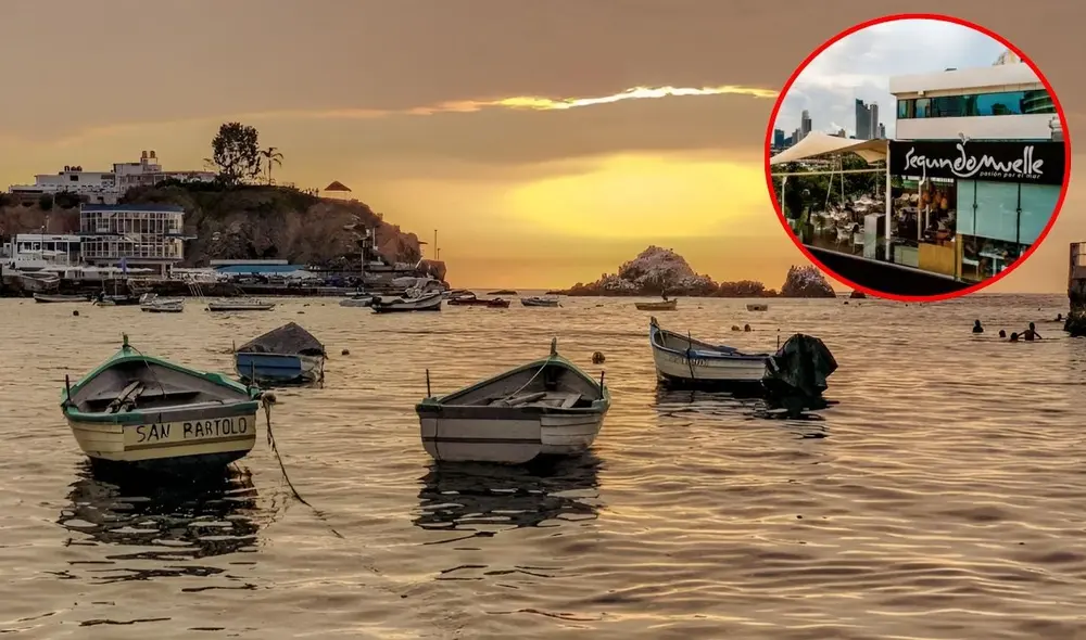 Fundador de Segundo Muelle recuerda con cariño a San Bartolo, donde inició todo. Foto: composición LR/Segundo Muelle