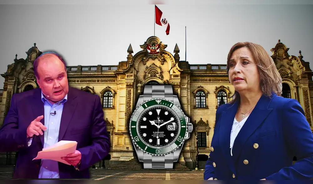 Dina Boluarte en su declaración ante Fiscalía enfatizó que no sabía que los relojes eran de alta gama. Foto: composición LR/ Andina.
