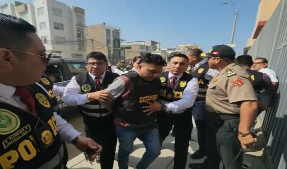 Acusado fue capturado en Bolivia para poder ser internado en penal de Áncash. Foto: Andina