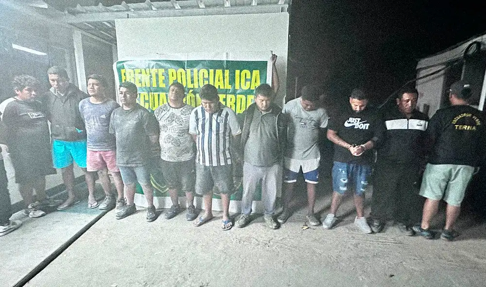 Ambos efectivos fueron capturados mientras se encontraban de vacaciones. Foto: PNP