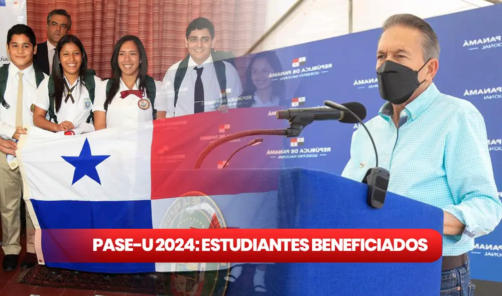 Estudiantes de nivel básico, media y premedia con promedio igual o mayor a 4.0 son los beneficiados de la beca digital PASE-U. Foto: composición LR/Nito Cortizo/Ifarhu