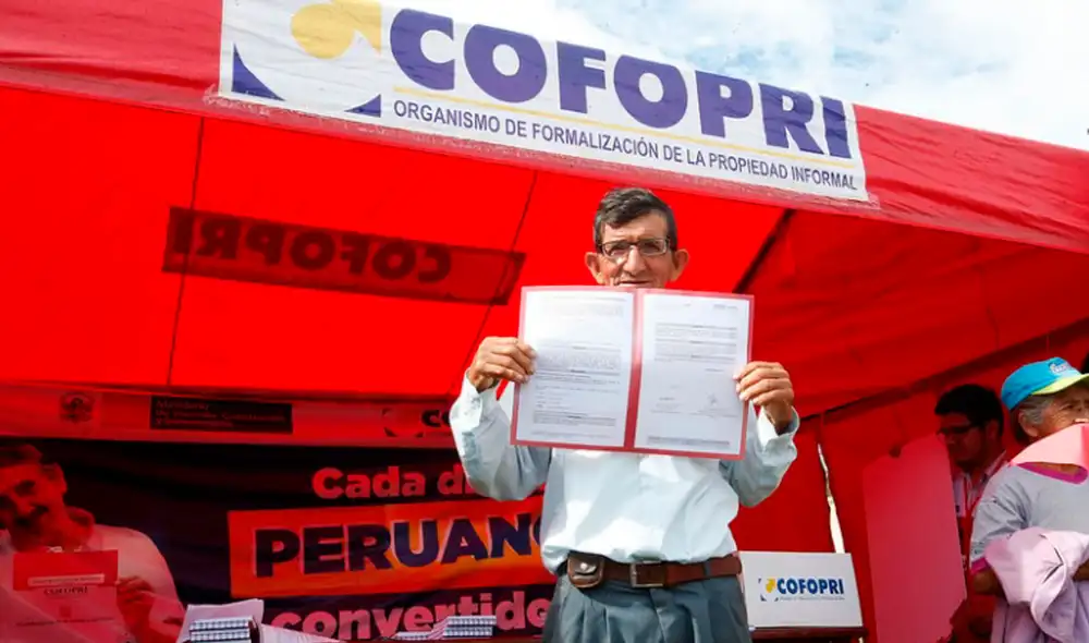 Miles de viviendas obtendrán el título de propiedad de manera gratuita. Foto: Cofopri