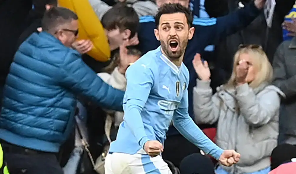Bernardo Silva anotó el único tanto del Manchester City ante el Chelsea. Foto: AFP Bernardo Silva anotó el único tanto del Manchester City ante el Chelsea. Foto: AFP