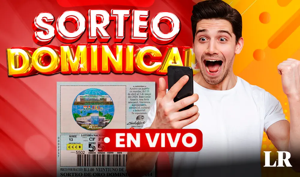 El Sorteo Dominical de la Lotería Nacional de Panamá se realizará a las 3:00 p.m. Foto: composición LR/ Lotería Nacional de Panamá