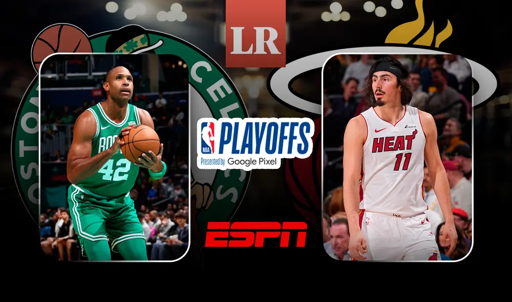 El game 1 entre Boston Celtics vs. Miami Heat EN VIVO se jugará en el TD Garden, la casa del equipo de Al Horford. Foto: composición LR/AFP/Freepik
