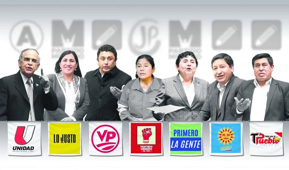 Buscan crear alternativas. Faltan dos años para las elecciones y siete congresistas se han sumado a otras organizaciones políticas de izquierda, centro y derecha. Composición: La República