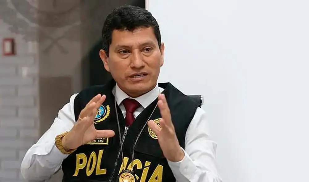 Harvey Colchado fue suspendido de manera temporal de la jefatura de la Diviac. Foto: Andina Harvey Colchado fue suspendido de manera temporal de la jefatura de la Diviac. Foto: Andina