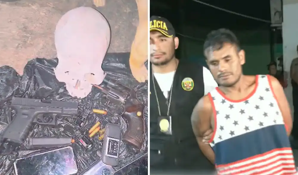 Los delincuentes se dedicarían al sicariato, según la PNP. Foto: composición LR/América TV
