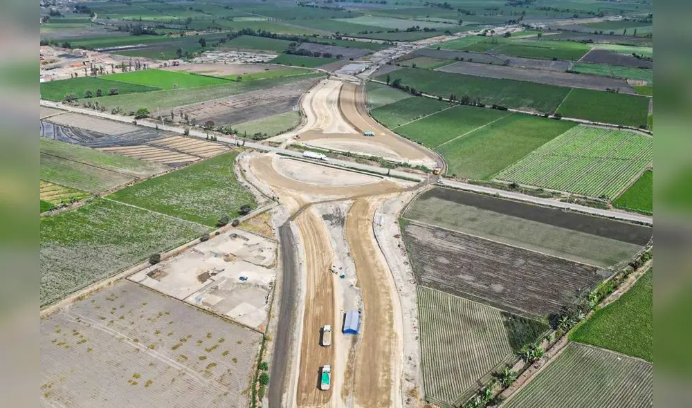 La Vía Evitamiento Chimbote contribuirá con la reactivación económica del país. Fuente: Andina