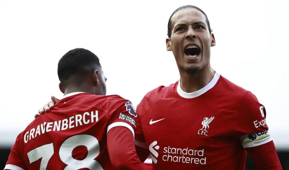 Liverpool sacó una fundamental victoria como visitante ante Fulham por Premier League. Foto: AFP