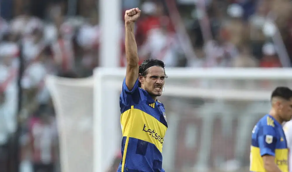 Boca Juniors clasificó a las semifinales de la Copa de la Liga tras eliminar a River. Foto: AFP