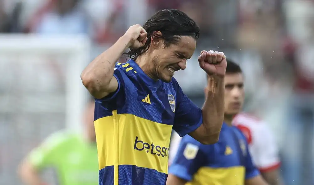 Boca Juniors clasificó a las semifinales de la Copa de la Liga tras eliminar a River. Foto: AFP
