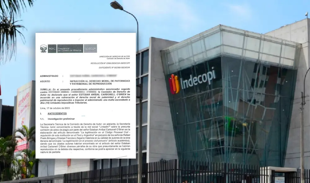 El artículo académico fue publicado en el diario oficial El Peruano.  Foto: composición LR/Indecopi