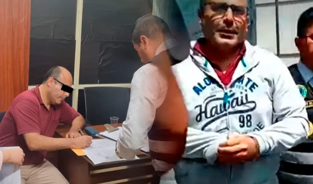 El titular de dicho departamento fue detenido junto con otros 3 policías. Foto: composición LR/Dircocor/ATV