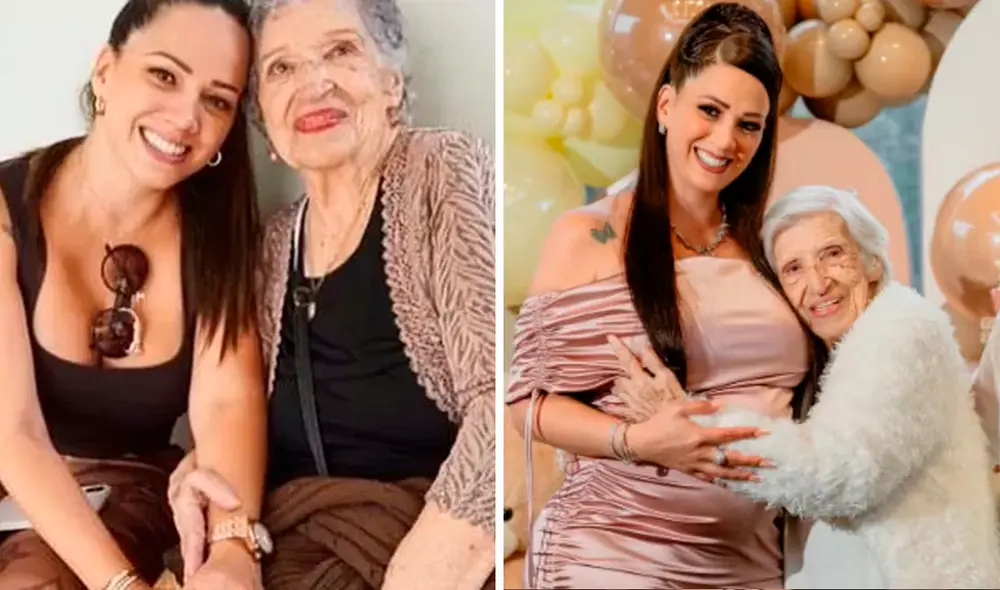Melissa Klug se mostró agradecida por las enseñanzas de su abuela. Foto: composición LR / Instagram de Melissa Klug