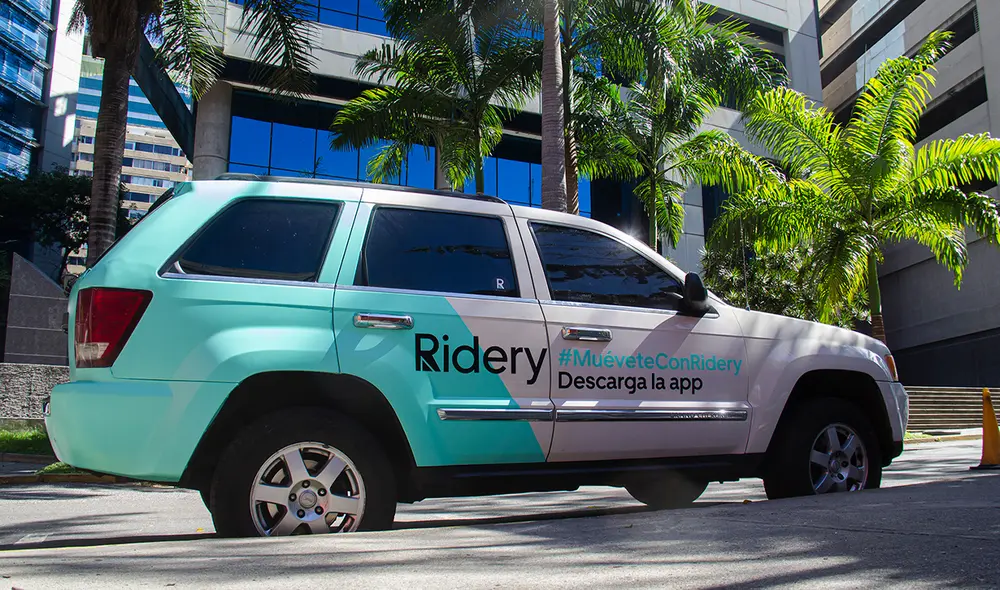 Ridery es el equivalente a otras aplicaciones conocidas como Uber o Cabify. Foto: Ridery