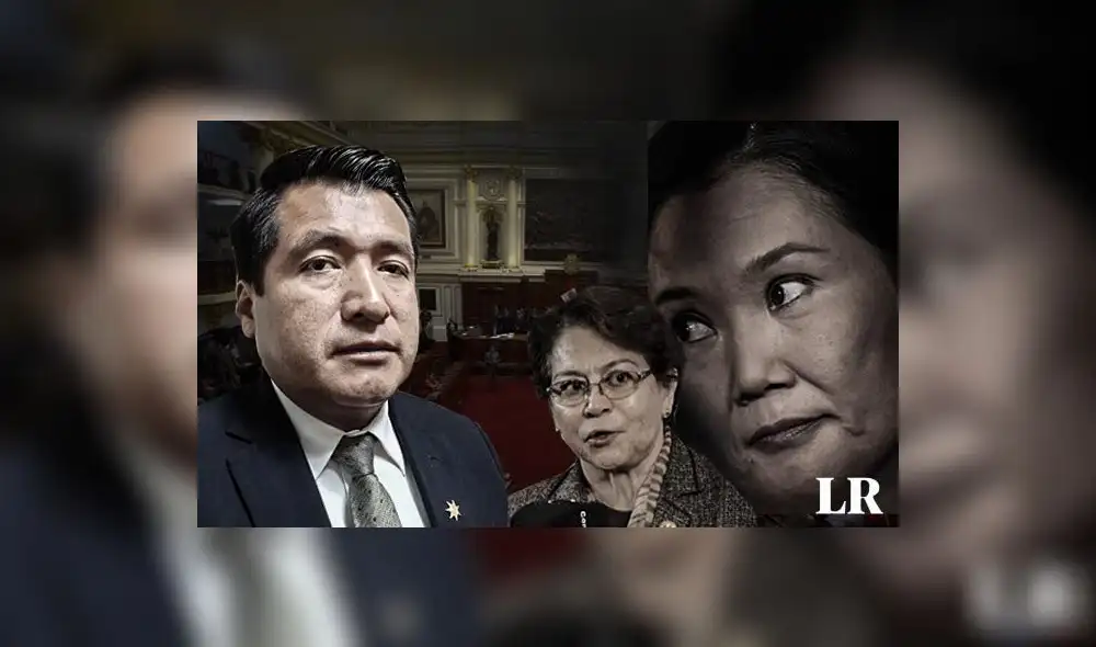 Edwin Flores, decano del Colegio de Abogados de Puno, observa trabajo en conjunto entre Echaíz y el fujimorismo. (Foto composición: La República)