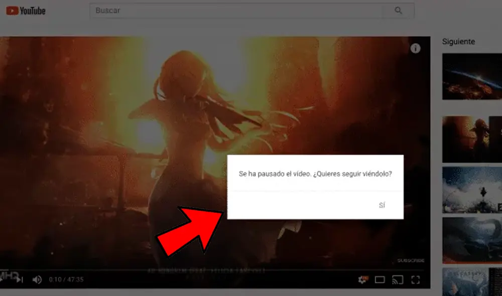 Este molesto aviso de YouTube ya no será un problema. Foto: planetared