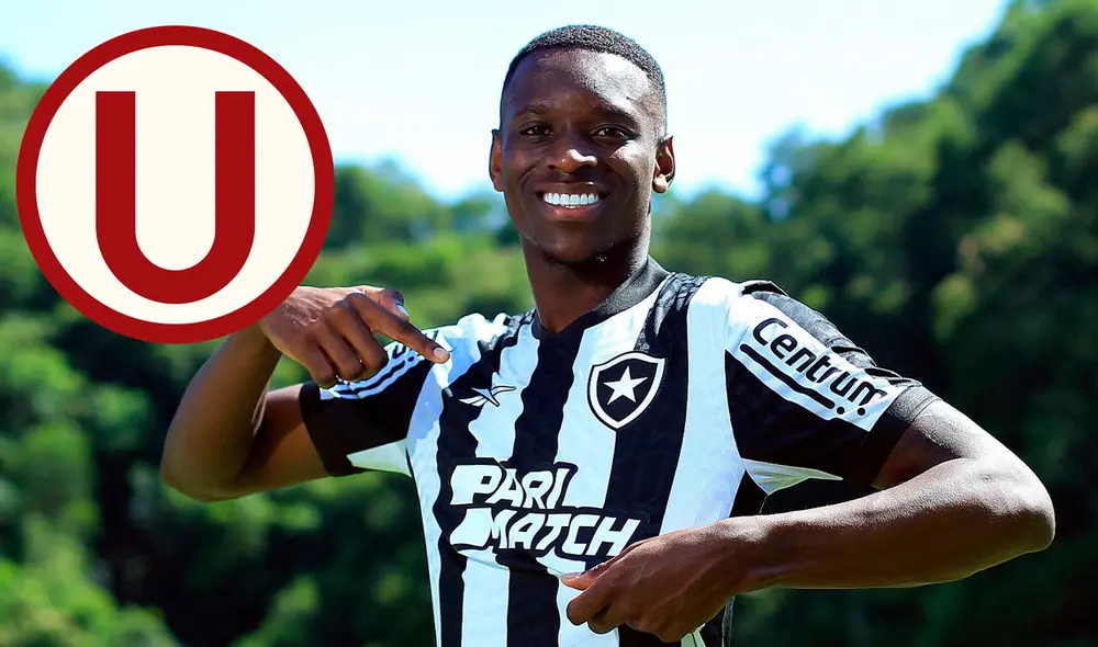 Luiz Henrique llegó a Botafogo a inicios de la temporada 2024. Foto: composición GLR/Botafogo.