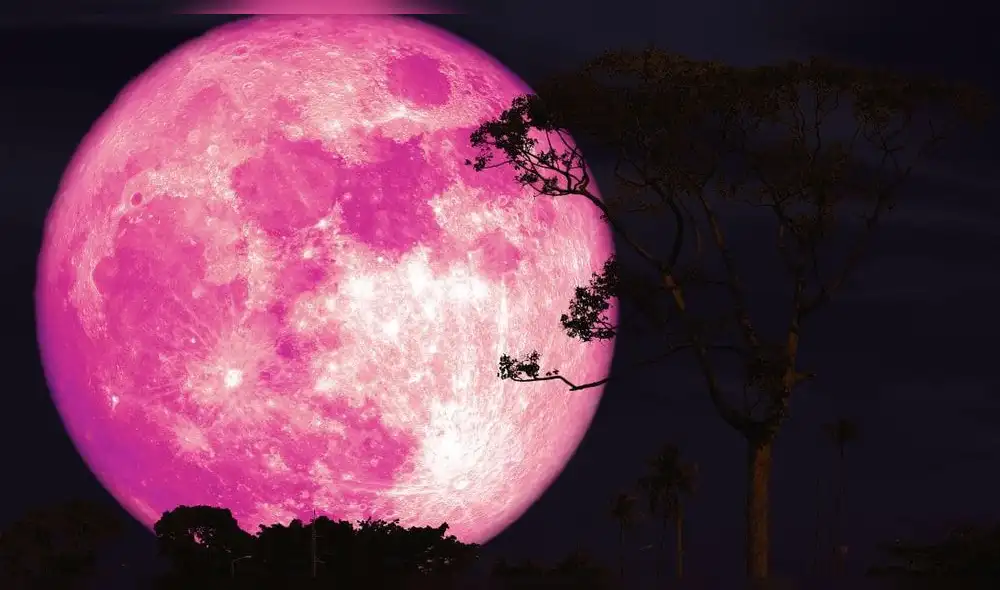 La luna rosa será visible desde varios estados de Estados Unidos. Foto: El Independiente