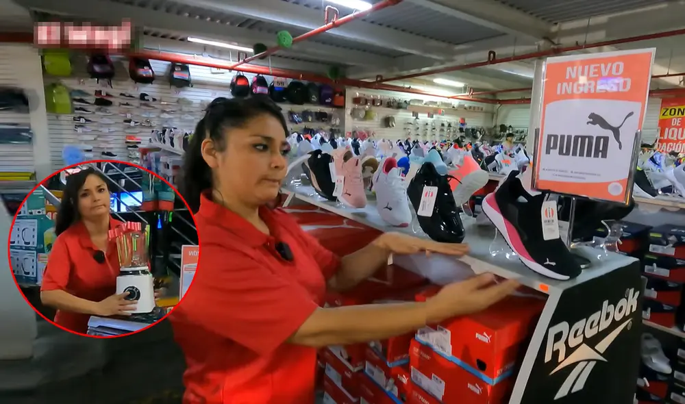 Existen 2 rutas para llegar a este local donde venden productos en liquidación. Foto: composición LR/capturas de YouTube/El Wagi