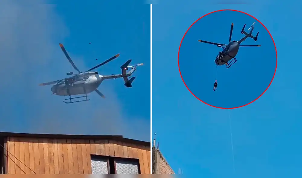 En total, 14 unidades de bomberos trabajaron para controlar el incendio. Foto: Fiorella Alvarado/La República