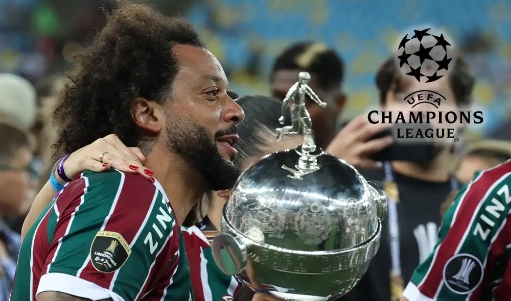 Fluminense sumaría su segunda estrella tras la incorporación de Marcelo. Foto: composición LR/AFP Fluminense sumaría su segunda estrella tras la incorporación de Marcelo. Foto: composición LR/AFP